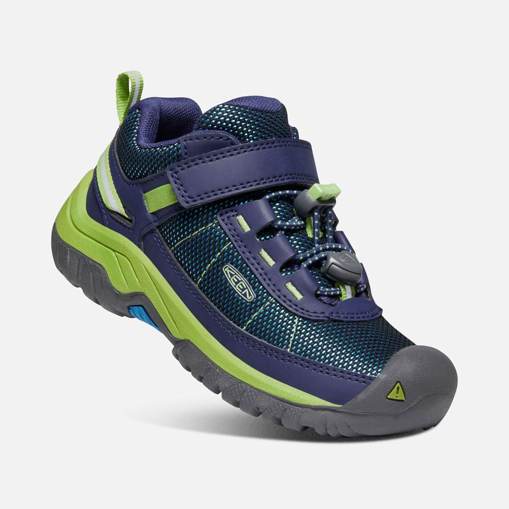 Zapatillas Keen Mexico Azul Marino/Verdes - Niños Targhee Sport Vent Shoes - OJ4075392